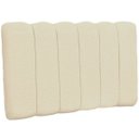 Ver imagem 5 de Cabeceira Cama Box Painel Solteiro 100 cm Dubai W01 Linho Cru - Lyam Decor