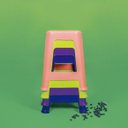 Ver imagem 3 de Banqueta Plástica Amora Mor