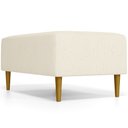 Ver imagem 7 de Puff Decorativo Sala de Estar Cléo W01 Pés Palito 90cm