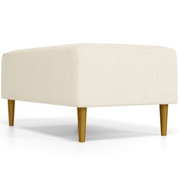 Puff Decorativo Sala de Estar Cléo W01 Pés Palito 90cm - 7
