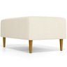 Puff Decorativo Sala de Estar Cléo W01 Pés Palito 90cm - 7
