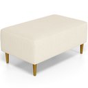 Ver imagem 1 de Puff Decorativo Sala de Estar Cléo W01 Pés Palito 90cm