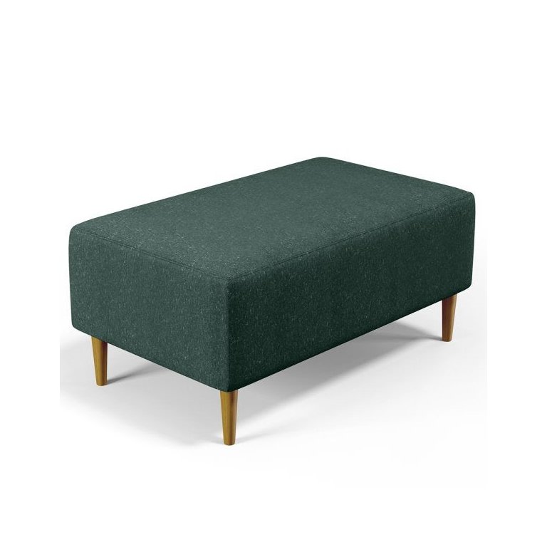 Puff Decorativo Sala de Estar Cléo W01 Pés Palito 90cm