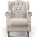 Ver imagem 6 de Kit 2 Poltronas Decorativas para Yara P02 Linho Cru - Lyam Decor