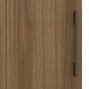 Ver imagem 4 de Guarda Roupa Canto Reto 90cm com 1 Porta Delphi Avelã L01 - Mpozenato