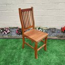 Ver imagem 6 de Mesa de Jantar Madeira de Demolição 1,20x 0,80 com 4 Cadeiras Anatômica Sudeste Rustico