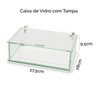 Caixa com Tampa de Vidro e Alumínio com Fundo Espelhado Casa - 2