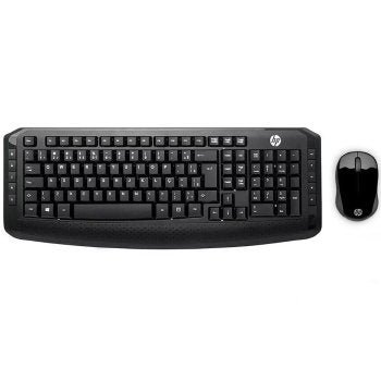 Kit Teclado E Mouse Hp 300 Wireless - 3ml04aa Ac4 | MadeiraMadeira