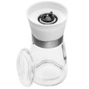 Ver imagem 4 de Kit 12 Moedores de Sal e Pimenta 170ml Vidro Manual Triturador Moinho Cerâmica Lyor