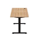 Ver imagem 4 de Mesa com Regulagem de Altura Elétrica Elements Misch Pro - Preto e Carvalho