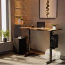 Ver imagem 5 de Mesa com Regulagem de Altura Elétrica Elements Misch Pro - Preto e Carvalho