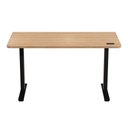 Ver imagem 6 de Mesa com Regulagem de Altura Elétrica Elements Misch Pro - Preto e Carvalho