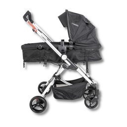 Carrinho de Bebe Eclipse Melange Preto (s/ Adaptador) - Kiddo - 3