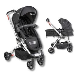 Carrinho de Bebe Eclipse Melange Preto (s/ Adaptador) - Kiddo - 1