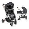 Carrinho de Bebe Eclipse Melange Preto (s/ Adaptador) - Kiddo - 1