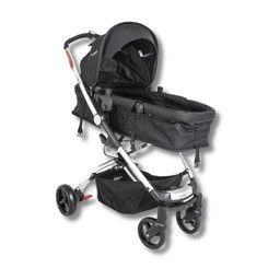 Carrinho de Bebe Eclipse Melange Preto (s/ Adaptador) - Kiddo - 5