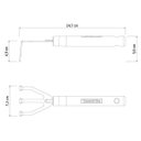 Ver mais imagens de Kit Conjunto Jardinagem 3 Peças Cabo Madeira | Tramontina