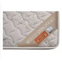 Ver imagem 3 de Cama Box Baú Queen Bipartido 158 Suede Bege com Colchão Ortobom Airtech Spring Pocket D26 Bege 70x15