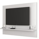 Ver imagem 3 de Painel para Tv até 46 Polegadas com Prateleira Topázio Branco Acetinado