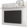 Painel para Tv até 46 Polegadas com Prateleira Topázio Branco Acetinado - 1
