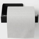 Ver imagem 7 de Porta Papel Higiênico com Adesivo na Parede Preto F.Df