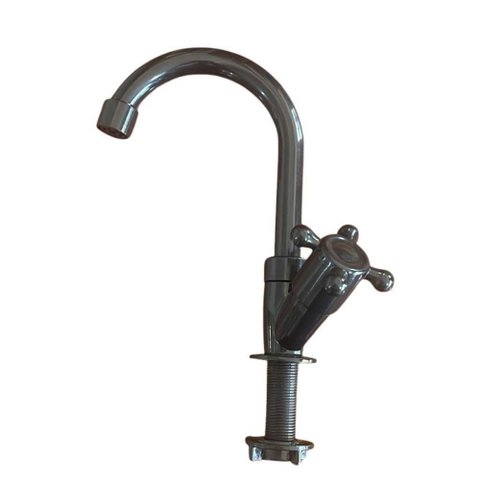 Torneira Lavatorio Abs Bica Alta Preta 1/2 - Hidrotec