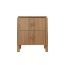 Ver imagem 3 de Mesa de Cabeceira Evo Freijó 2 Gavetas