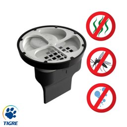 Ralo Tigre Anti Espuma Elimina Mal Cheiro e Insetos 150mm - 2
