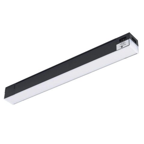 Office Gaya Perfil 24W 60cm Bivolt IP20 com Instalação por Encaixe Preto 7701