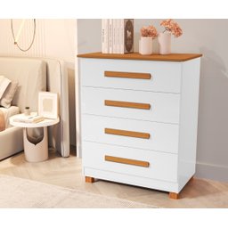Cômoda para Quarto Pequeno Suiça Basoto Brasil - 2