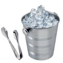 Ver imagem 1 de Balde De Gelo Inox 1,1l Com Pegador Inox Para Bebidas Whisky