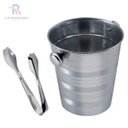 Ver imagem 2 de Balde De Gelo Inox 1,1l Com Pegador Inox Para Bebidas Whisky
