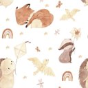Ver imagem 1 de Papel de Parede Autocolante Infantil Boho - 10m