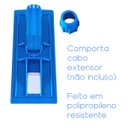 Ver imagem 5 de Suporte Limpa Tudo Fibra Esponja Espuma Pisos Limpeza Geral Pesada Fixo S/ Cabo Limpeza Pesada Chao