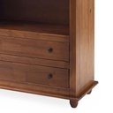 Ver imagem 2 de Estante Madeira Maciça Com 2 Gavetas Pinhão Diamante Plano A
