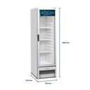 Ver imagem 6 de Refrigerador Expositor Vertical Metalfrio 326 Litros com Porta de Vidro e Led 127v - Vb28rb