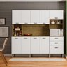Cozinha Ambiente Intense 10 Portas e 2 Gavetas Freijó Supremo - Kits Paraná - 1