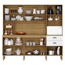 Ver imagem 3 de Cozinha Ambiente Intense 10 Portas e 2 Gavetas Freijó Supremo - Kits Paraná