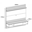 Ver imagem 3 de Painel para TV até 65 Polegadas 1,80 m 1 Gaveta Versatile Casa D