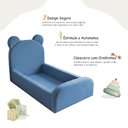 Ver imagem 3 de Cama Montessoriana para Criança Menino Confortável Soft Azul