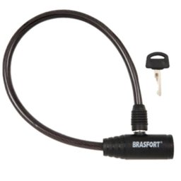 Cadeado para Bicicleta com Chave 8mm 40cm Para Bicicleta - 1