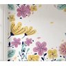 Papel de parede infantil para quarto de bebê menina floral M² PP119 - 2