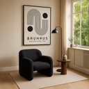 Ver imagem 5 de Quadro Canvas Bauhaus - Ausstellung 23 60x40cm Mold Preta