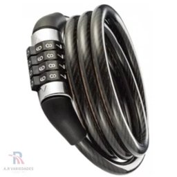 Cadeado Para Bicicleta Com Segredo 8mm 100 Centimetros atrio - 6