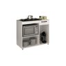 Balcão para Cooktop e Forno Luna CHF Moveis Branco - 2
