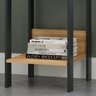 Mesinha Lateral 40cm Estilo Industrial F14 Pradel Móveis-freijó/preto Fosco - 2
