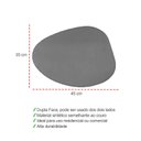 Ver imagem 4 de Jogo Americano Organico Preto Marrom Buffet Dupla Face 50un