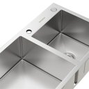 Ver imagem 2 de Cuba Gourmet para Cozinha Nápoles Dupla Aço Inox 304 Goldenx