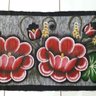 Tapete Passadeira Grande 3Mt Pintado À Mão Flor Vermelha 05 - 3
