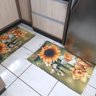 Jogo Tapete Pra Cozinha Tear 3 Peças Sublimado Girassol 02 - 4